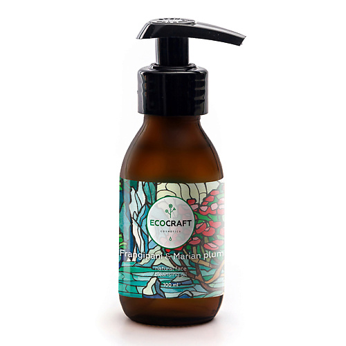 ECOCRAFT Масло гидрофильное Франжипани и марианская слива Frangipani & Marian Plum Natural Face Cleansing Oil #1
