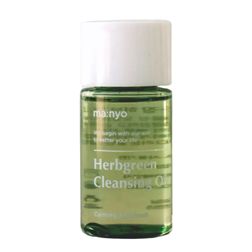 MA:NYO Гидрофильное масло для лица от прыщей и высыпаний Herb Green Cleansing Oil 25 #1