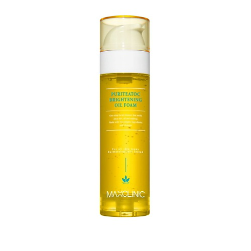 MAXCLINIC Масло-пенка гидрофильное для умывания с витаминами Puriteatoc Brightening Oil Foam 110 #1