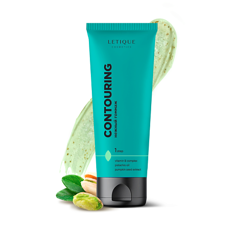 LETIQUE COSMETICS Нежный гоммаж для лица CONTOURING 75 #1