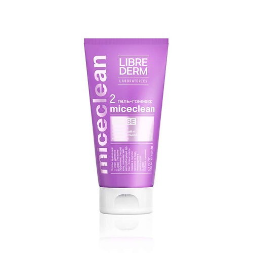 LIBREDERM Гель - гоммаж для нормальной и чувствительной кожи Miceclean Sense Gommage Gel 150 #1