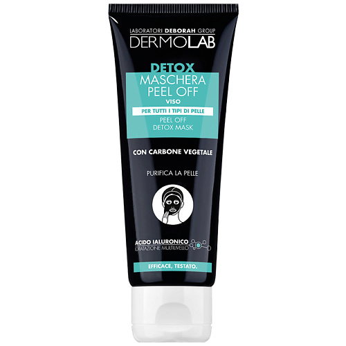 DERMOLAB DEBORAH Маска-пленка для лица отшелушивающая Dermolab Peel Off Detox Mask 75 #1