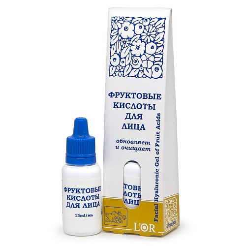 DNC Пилинг для лица фруктовые кислоты L'Or Facial Hyaluronic Gel 15 #1
