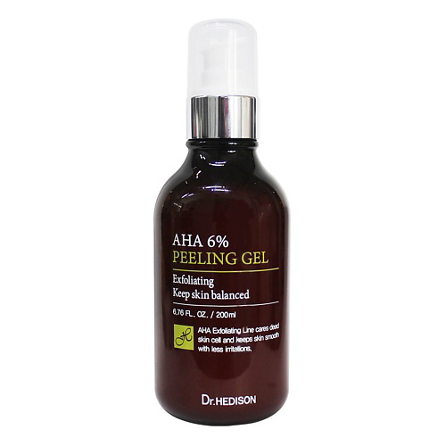 DR. HEDISON Гель для лица AHA 6%  Peeling Gel 200 #1