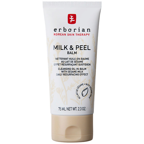 ERBORIAN Разглаживающий бальзам-пилинг Кунжутное молоко Milk & Peel 75 #1