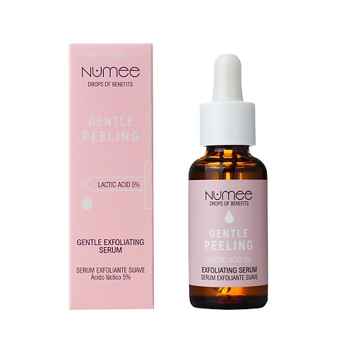 NUMEE Сыворотка для лица мягкая отшелушивающая Gentle Peeling Gentle Exfoliating Serum 30 #1