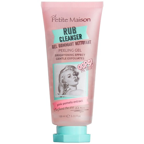 PETITE MAISON Гель-скатка для лица RUB CLEANSER 100 #1