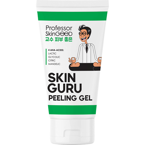 PROFESSOR SKINGOOD Пилинг скатка "SKIN GURU PEELING GEL" для лица с AHA-кислотами 35 #1