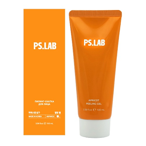 PS.LAB Пилинг-скатка для лица с натуральным экстрактом абрикоса Apricot Peeling Gel 100 #1