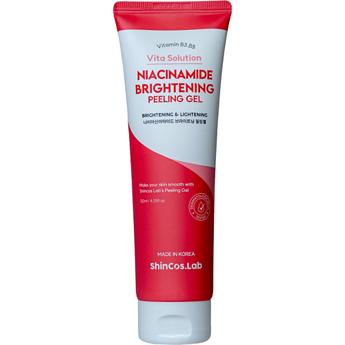 SHINCOS.LAB Пилинг-гель с ниацинамидом и экстрактом ромашки Niacinamide Brightening Peeling Gel 120 #1