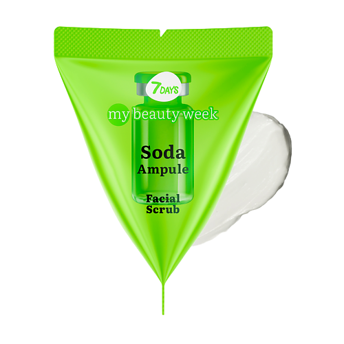 7DAYS Скраб для лица очищающий SODA MY BEAUTY WEEK 36 #1