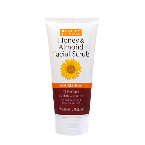 BEAUTY FORMULAS Скраб для лица с медом и миндалем Honey & Almond Facial Scrub 150 #1