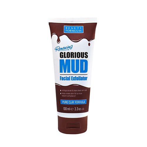 BEAUTY FORMULAS Средство для лица нежное отшелушивающее Великолепная грязь Glorious Mud Facial Exfoliator 100 #1