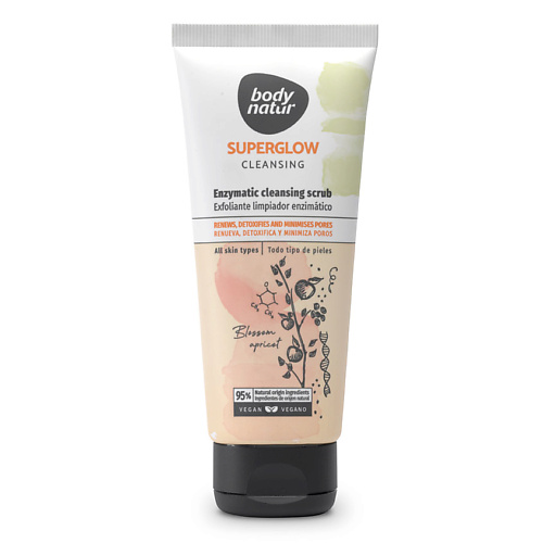 BODY NATUR Скраб очищающий с энзимами Superglow Cleansing Enzymatic Cleansing Scrub 100 #1