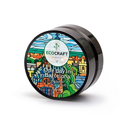 ECOCRAFT Скраб для лица Один день в Барселоне One Day in Barcelona Natural Face Scrub 60 #1