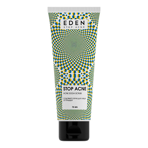 EDEN Stop Acne Содовый скраб для лица от прыщей 75 #1