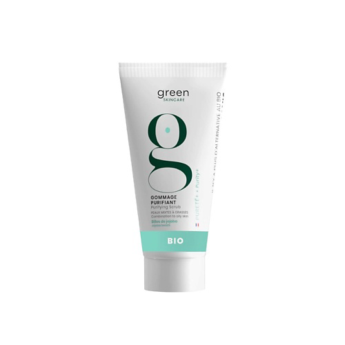 GREEN SKINCARE Очищающий скраб с гранулами жожоба, улучшающий текстуру кожи Purity+ 50 #1
