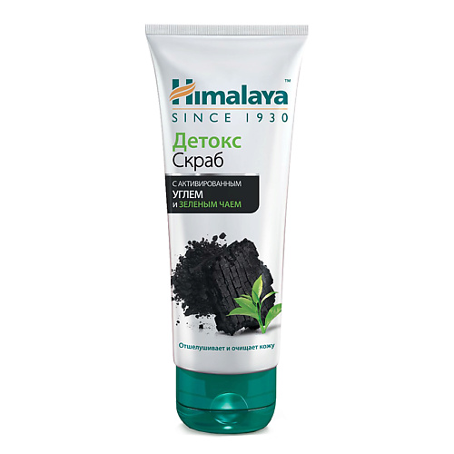 HIMALAYA SINCE 1930 Скраб для лица Детокс с активированным углем и зеленым чаем 75 #1