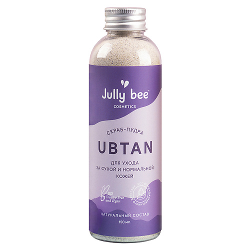 JULLY BEE Скраб-пудра для ухода за сухой и нормальной кожей лица UBTAN 150 #1