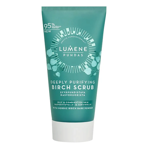 LUMENE Глубоко очищающий скраб для жирной кожи Deeply Purifying Birch Scrub 75 #1