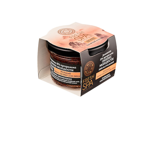 NATURA SIBERICA Скраб-пилинг для лица "Медовый. ТАЁЖНЫЙ ЯНТАРЬ" Fresh SPA home 75 #1