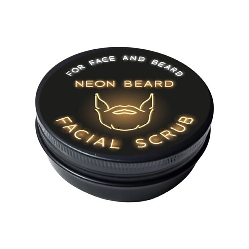 NEON BEARD Скраб для лица GOLD NEON - RADIANCE 60 #1