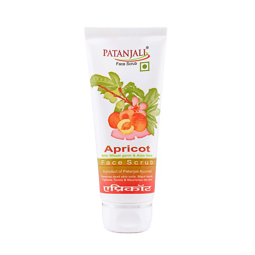 PATANJALI Абрикосовый скраб для лица 60 #1