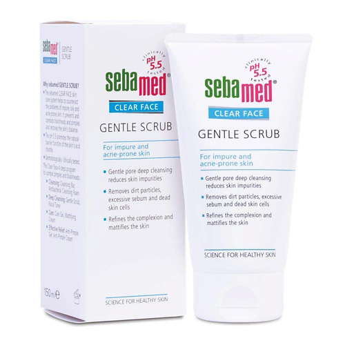 SEBAMED Нежный скраб Clear Face для проблемной кожи 150 #1