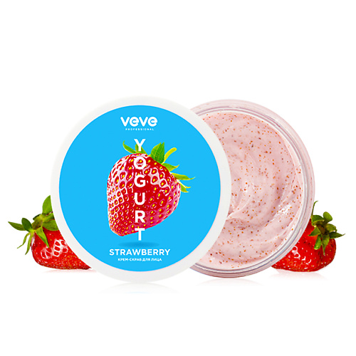 VEVE Крем-скраб для лица Strawberry Yogurt 100 #1