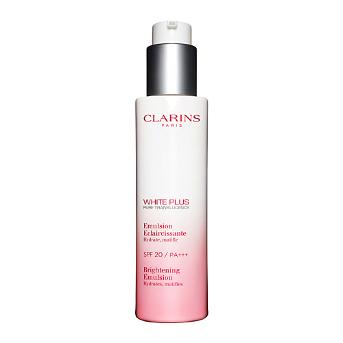 CLARINS Матирующая эмульсия, осветляющая тон кожи White Plus SPF 20 #1