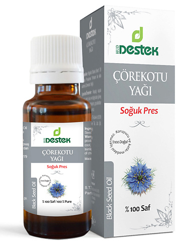 DESTEK Косметическое масло чёрного тмина для лица, для рук, для тела и волос 50 #1