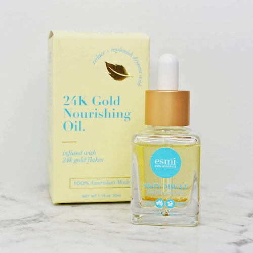 ESMI SKIN MINERALS Масло для лица питательное с золотыми частицами 24K Gold Nourishing Oil 30 #1