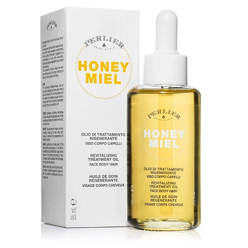 PERLIER Масло для лица, тела и волос восстанавливающее Honey Miel Revitalizing Treatment Oil Face Body Hair 95 #1