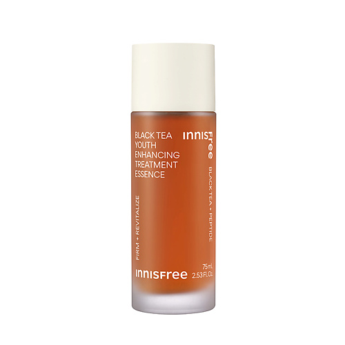 INNISFREE Антиоксидантная эссенция с экстрактом чёрного чая и пептидами для повышения упругости кожи Black Tea 75 #1