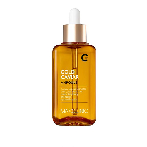 MAXCLINIC Эссенция для лица с экстрактом икры и частицами золота Gold Caviar Ampoule 100 #1