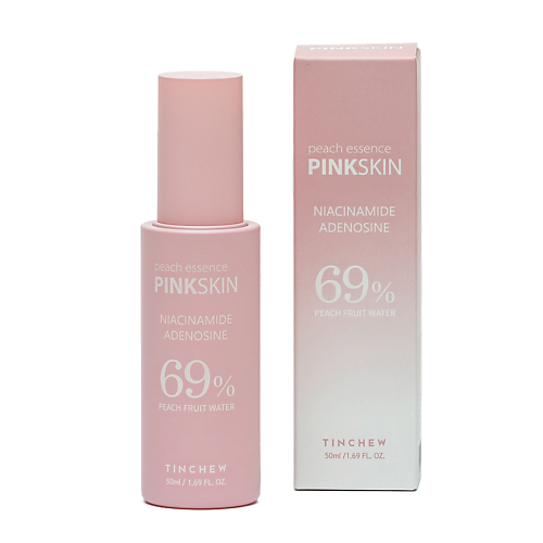 TINCHEW Эссенция для лица с ниацинамидом и аденозином Peach Water 69% 50 #1