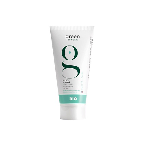 GREEN SKINCARE Матирующий флюид с кремнием и шиповником Purity 50 #1