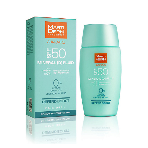 MARTIDERM Минеральный солнцезащитный флюид Sun Care Mineral [D] Fluid SPF 50 50 #1