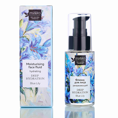 MI&KO Увлажняющий флюид для лица Deep Hydration Blue Lily 30 #1
