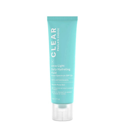 PAULA'S CHOICE Флюид для лечения акне Clear Ultra-Light Daily Hydrating Fluid SPF30+ 60 #1