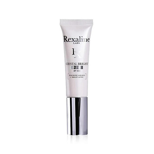 REXALINE Солнцезащитный флюид для сияния кожи лица Crystal Bright Fluid 30 #1