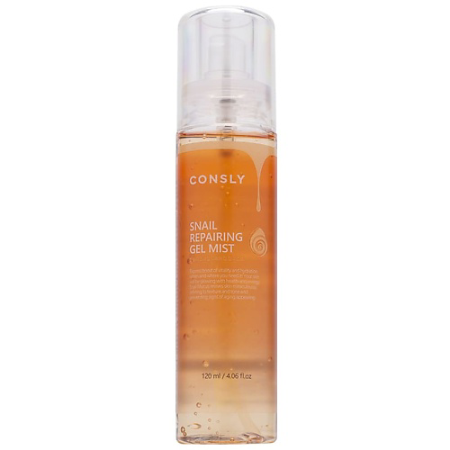 CONSLY Гель-мист для лица восстанавливающий с муцином улитки Snail Repairing Gel Mist 120 #1