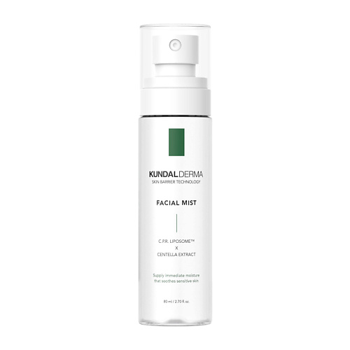 KUNDAL Мист для лица с центеллой азиатской, пантенолом и клевером луговым Derma Facial Mist 80 #1
