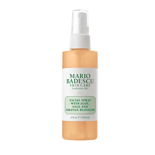 MARIO BADESCU Спрей для лица с экстрактом алоэ шалфеем и экстрактом апельсина Facial Spray With Aloe Sage And Orange Blossom 118 #1