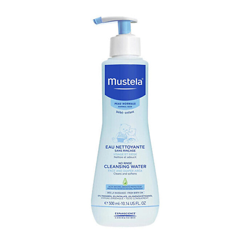 MUSTELA Детская очищающая вода Clean sing Water 500 #1