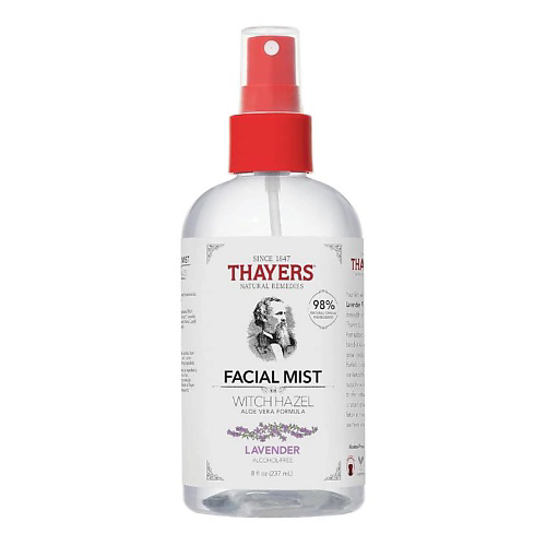 THAYERS Мист для лица без спирта с гамамелисом и лавандой Witch Hazel Lavender Facial Mist 237 #1