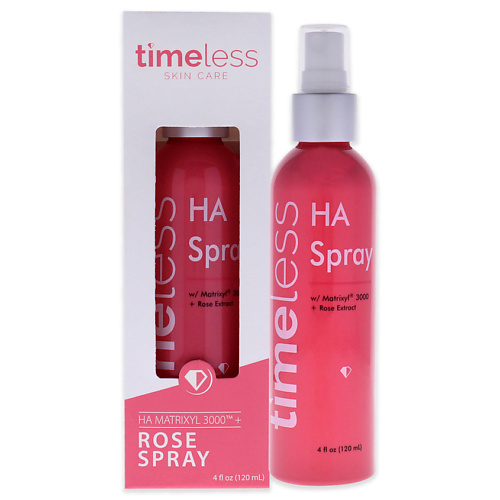 TIMELESS Спрей для лица и тела увлажняющий HA Matrixyl 3000 с экстрактом розы Rose Spray 120 #1