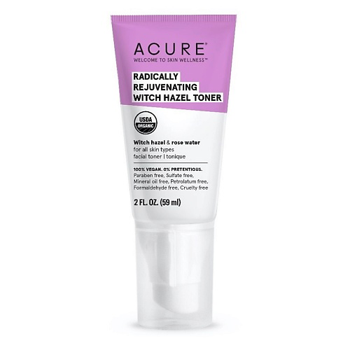 ACURE Органический тонер с гамамелисом и розовой водой Radically Rejuvenating 59 #1