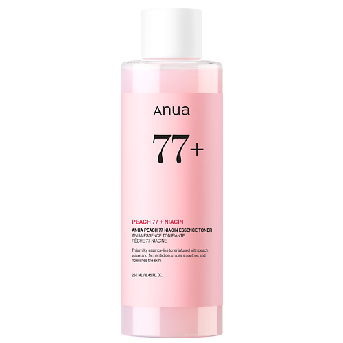 ANUA Тонер-эссенция для лица с экстрактом персика и ниацинамидом PEACH 77% NIACIN ESSENCE TONER 250 #1