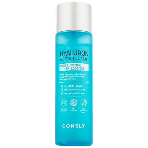 CONSLY Тонер-эссенция увлажняющий с гиалуроновой кислотой и бета-глюканом Hydrating Toner-Essence 200 #1